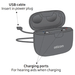 Oticon SmartCharger 1.0 for Oticon miniRITE - R Hearing Aid Models - Accessories4hearingaids
