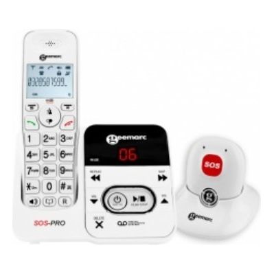 Geemarc AmpliDECT 295 SOS PRO Amplified Cordless Telephone and Pendant - Accessories4hearingaids